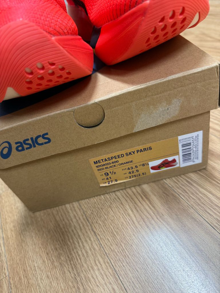 아식스 메타스피드 스카이 파리 레드블랙--4