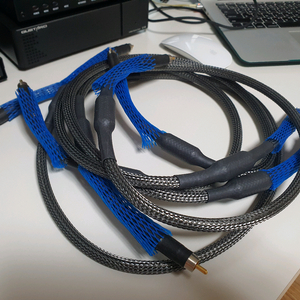 TELLURIUM Q BLACK 1.5M, 원사운드랩 동축 1M 4개