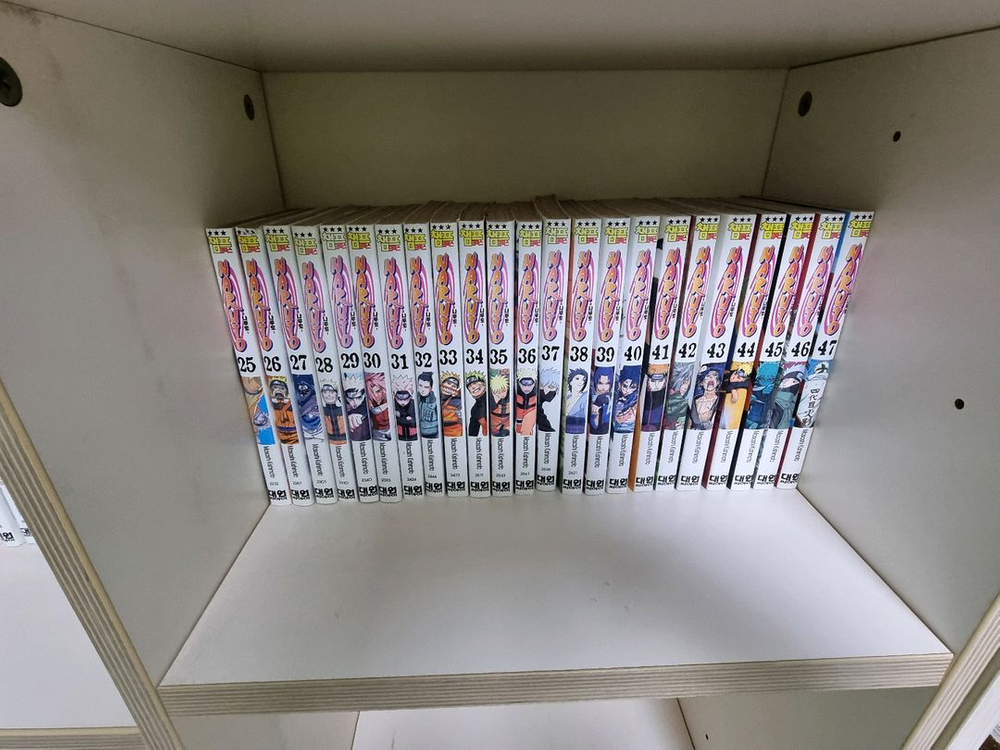 나루토 만화책 1-47권--1