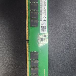 삼성 ddr5 5600B 32GB 1개 팝니다 보증기간 남아있습니다. 생산주차 2533