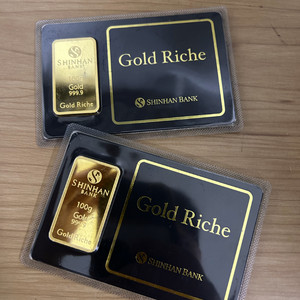 신한은행 골드리치 Nikko 100g 1개남음 (정품/직거래)