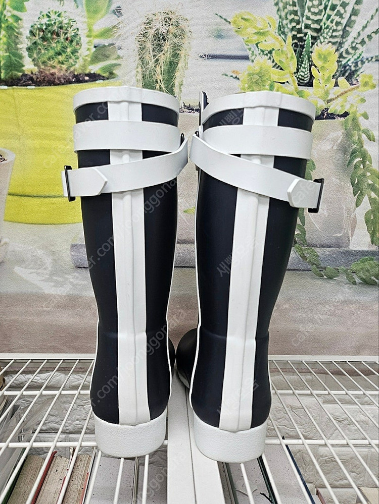 헌터 여성 숏 레인부츠 225 리파인드 슬림핏 콘트라스트 숏부츠 LB38--3