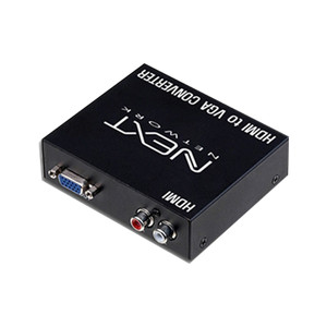 HDMI TO VGA 컨버터 NEXT-2215HVC HDMI를 VGA 아날로그신호로 변환출력 본체