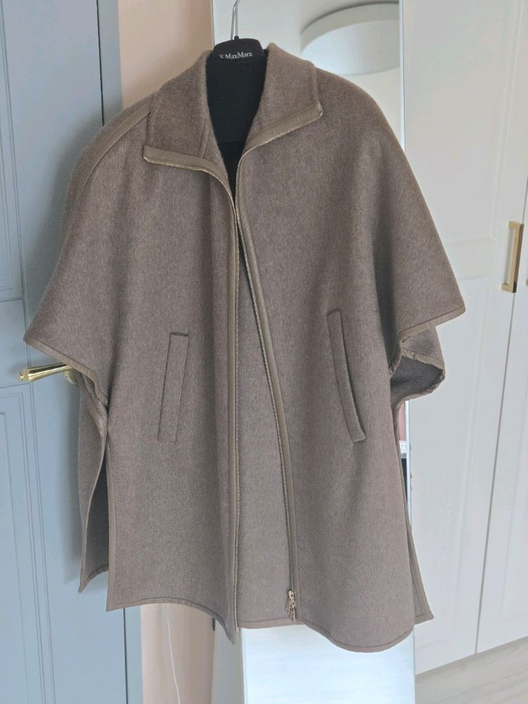 막스마라 캐시미어100 케이프--2