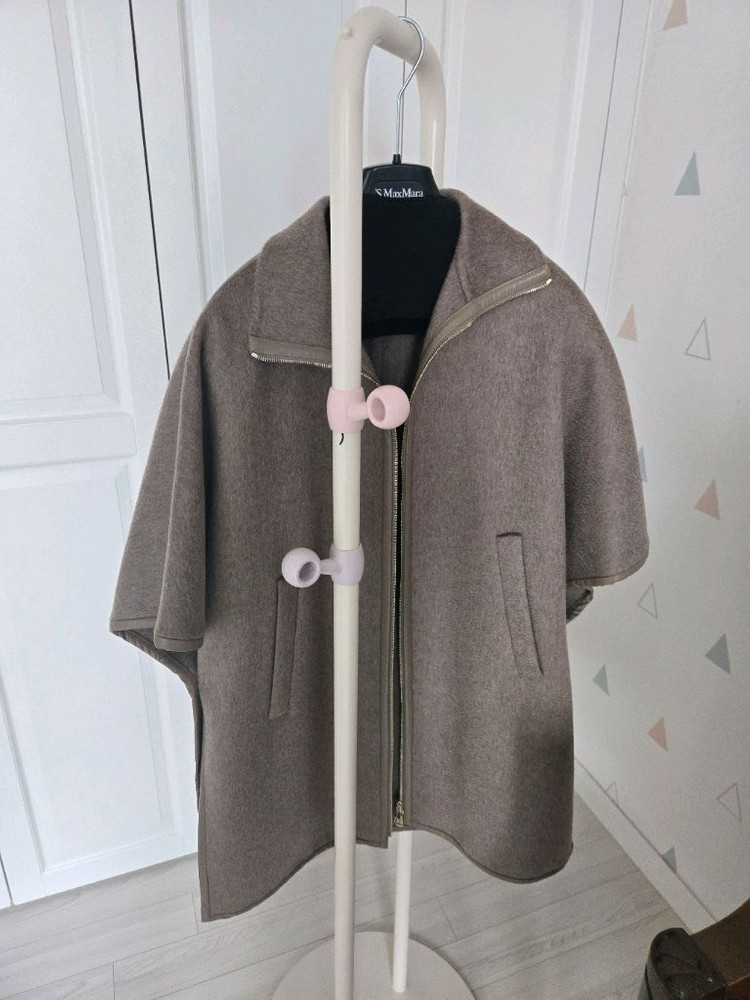 막스마라 캐시미어100 케이프--3