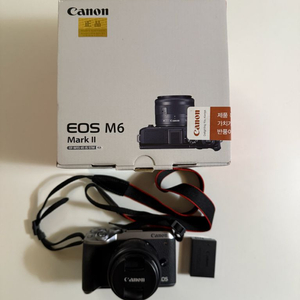 캐논 m6 mark2 + 15-45mm 판매합니다 이미지