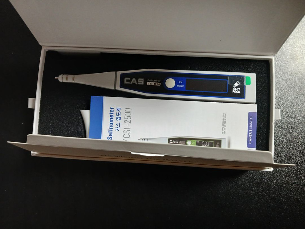 CAS 카스 염도계 CAS 카스 디지털 염도계 CSF-1000 염도측정기--2