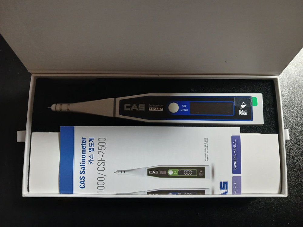 CAS 카스 염도계 CAS 카스 디지털 염도계 CSF-1000 염도측정기--4