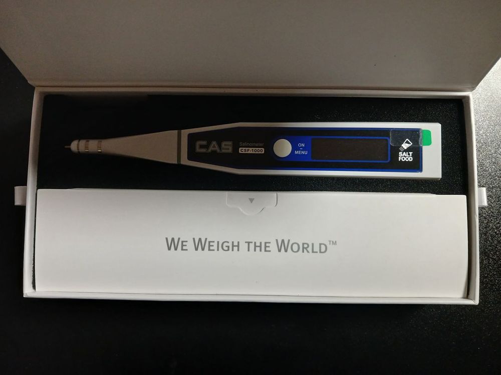 CAS 카스 염도계 CAS 카스 디지털 염도계 CSF-1000 염도측정기--3