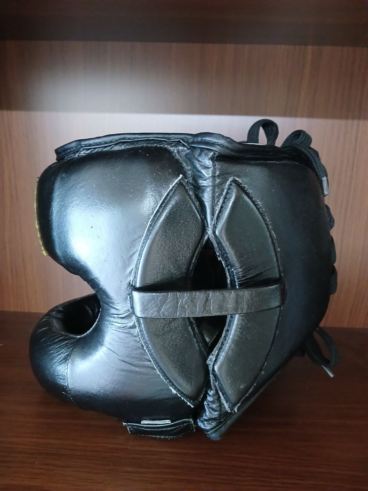 복싱 코보호 헤드기어 슈더 천연소가죽 시착만해서 냄새없고 거의 새거--1