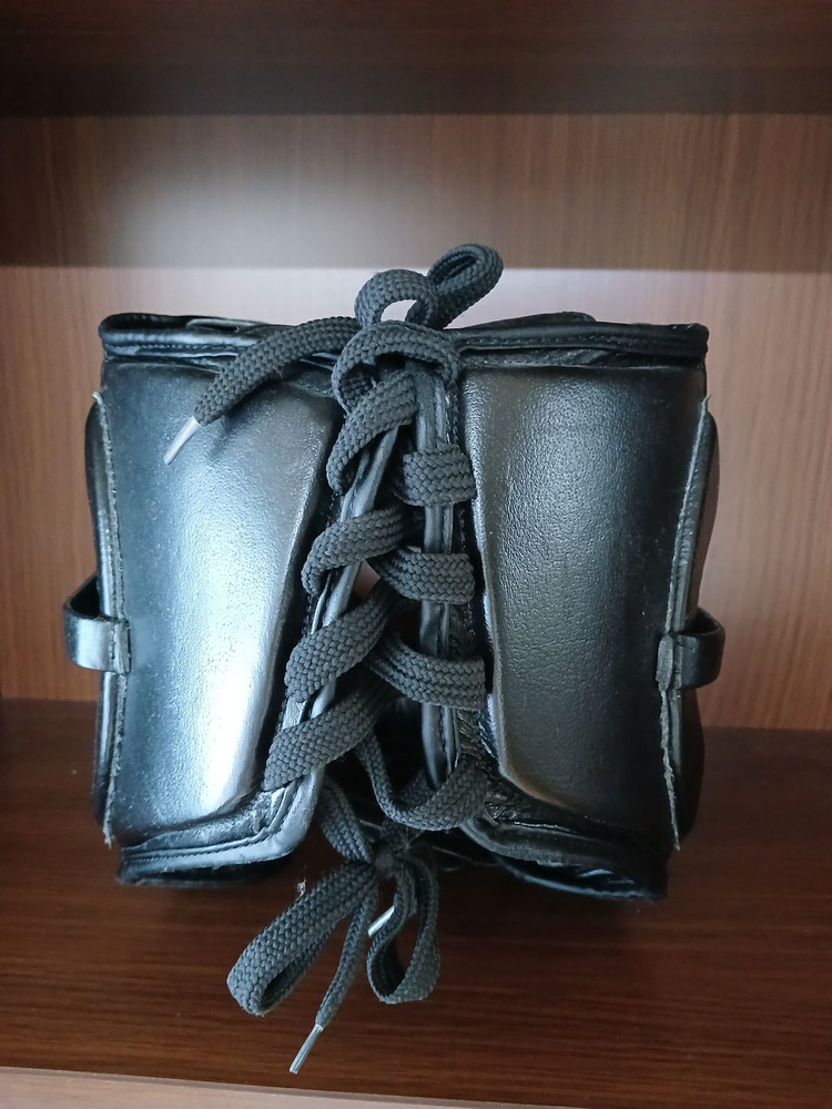 복싱 코보호 헤드기어 슈더 천연소가죽 시착만해서 냄새없고 거의 새거--2