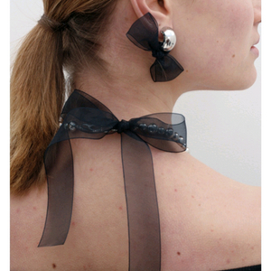 먼데이에디션 리본 이어링