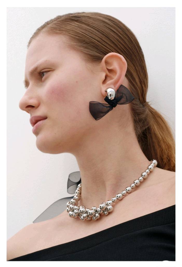 먼데이에디션 리본 이어링--5