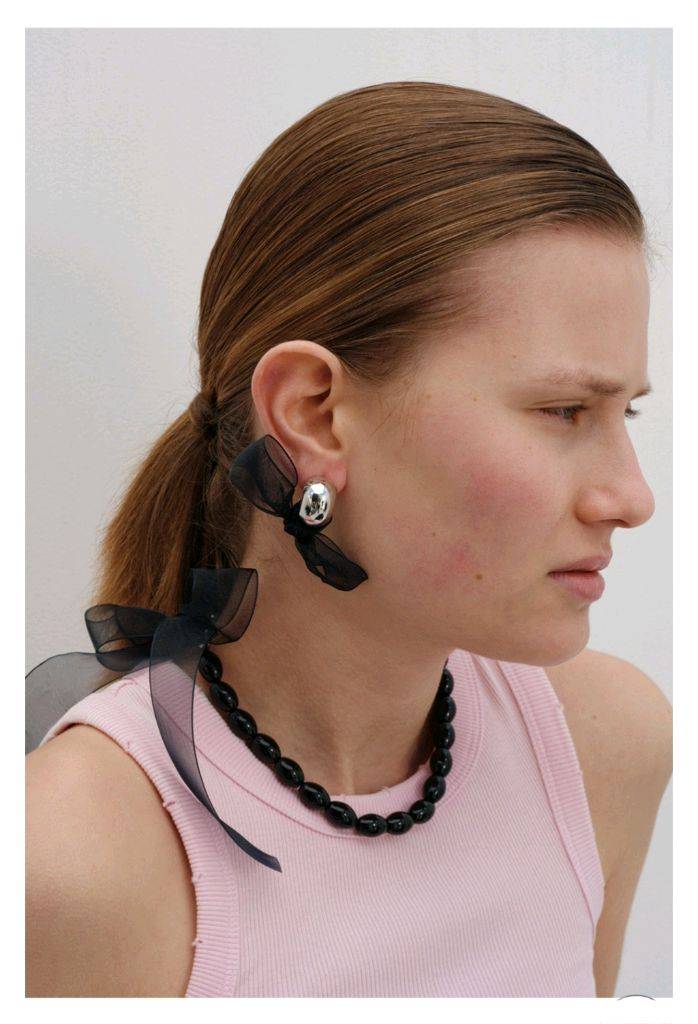 먼데이에디션 리본 이어링--8