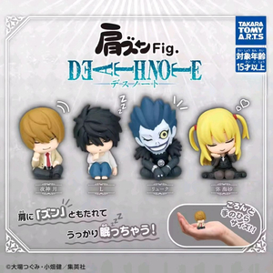 데스노트 어깨쿵 꾸벅 피규어 캡슐가챠 이미지