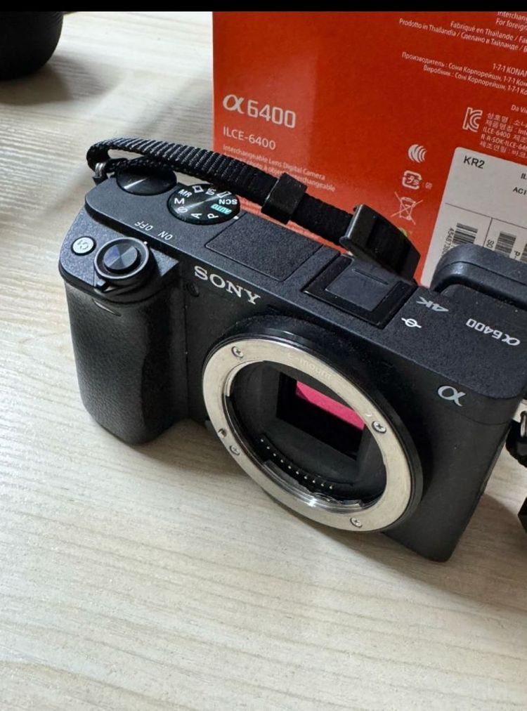 소니a6400 이미지