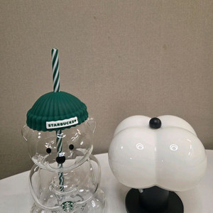 스타벅스 베어리스타 글라스 콜드컵