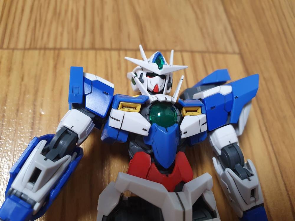 RG 더블오 퀀터 가조 순조 조립 건담 건프라--6