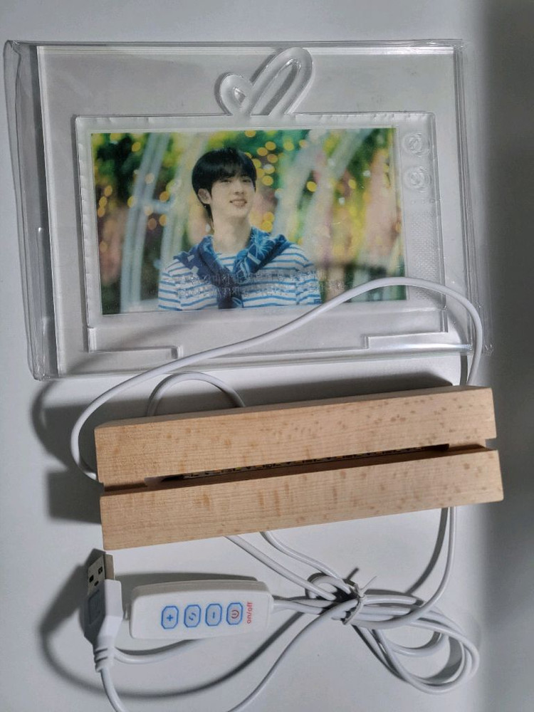 방탄소년단 bts 방탄 진 석진 아크릴 무드등 굿즈 이미지