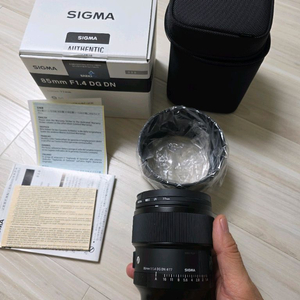 시그마 A 85mm F1.4 DG DN 소니 FE