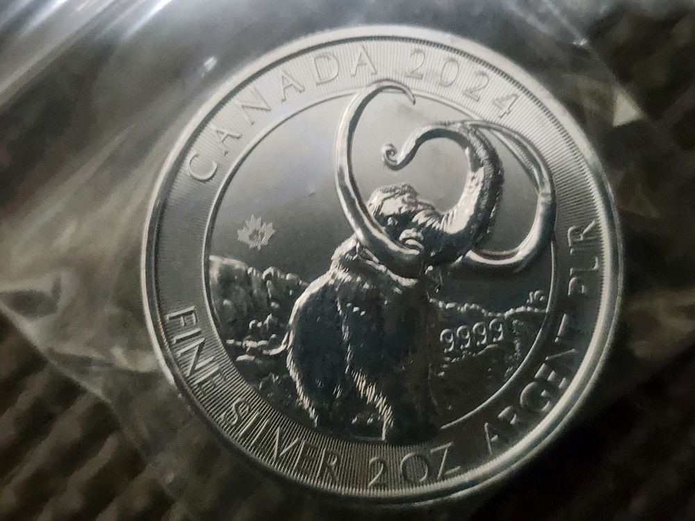 매머드 2온스 은화--0