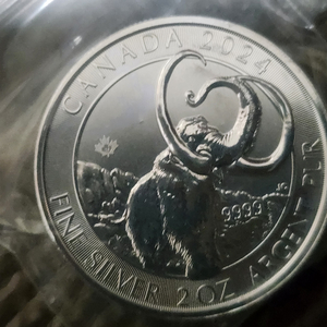 매머드 2온스 은화