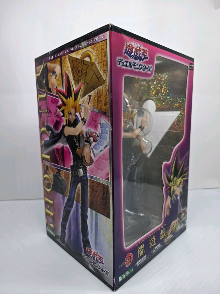 [초회 특전판] 코토부키야 ARTFX J 유희왕 듀얼몬스터즈 어둠의 유희(유우키)--1