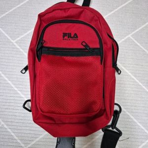 휠라 가방 슬링백 레드 새상품