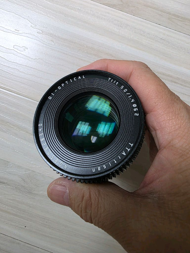 티티아티산 50mm f1.4 틸트렌즈--2