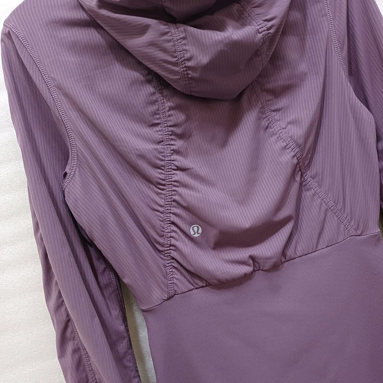 룰루레몬 댄스 스튜디오 양면 후드 집업 자켓 S 사랑봉--4