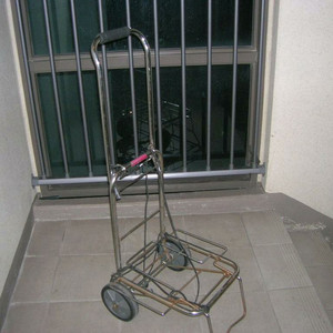 국산 대형 핸드 카트 (녹슴)