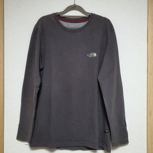 노스페이스 다크그레이 색상 맨투맨 티셔츠 M/95