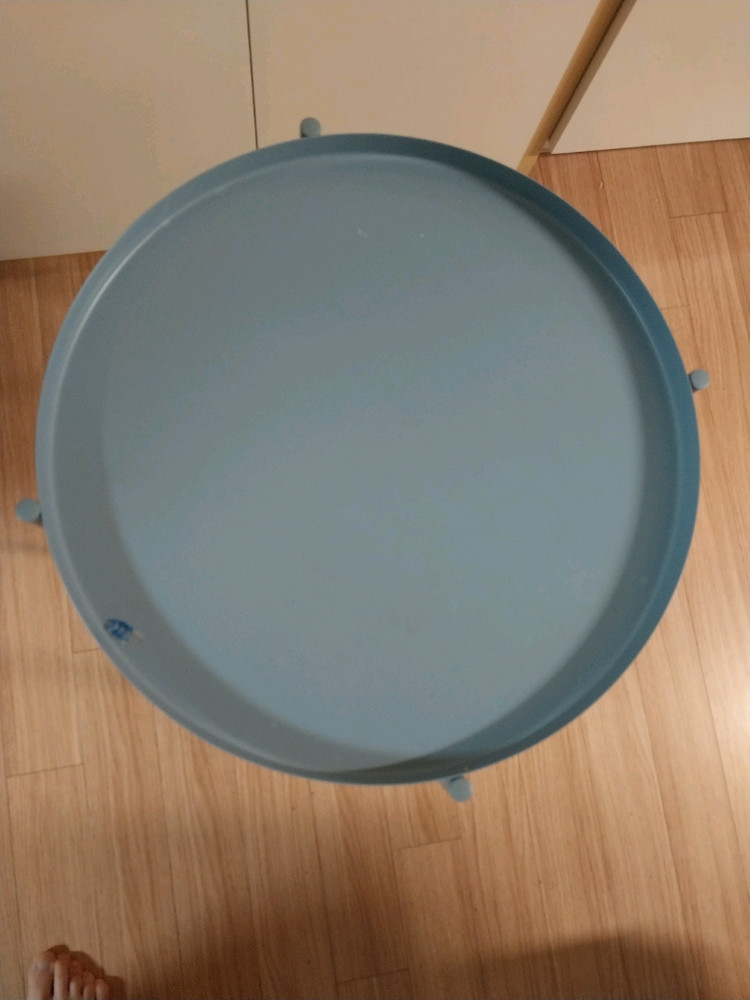 이케아 원형 테이블--1