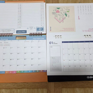 2026 탁상달력 2개