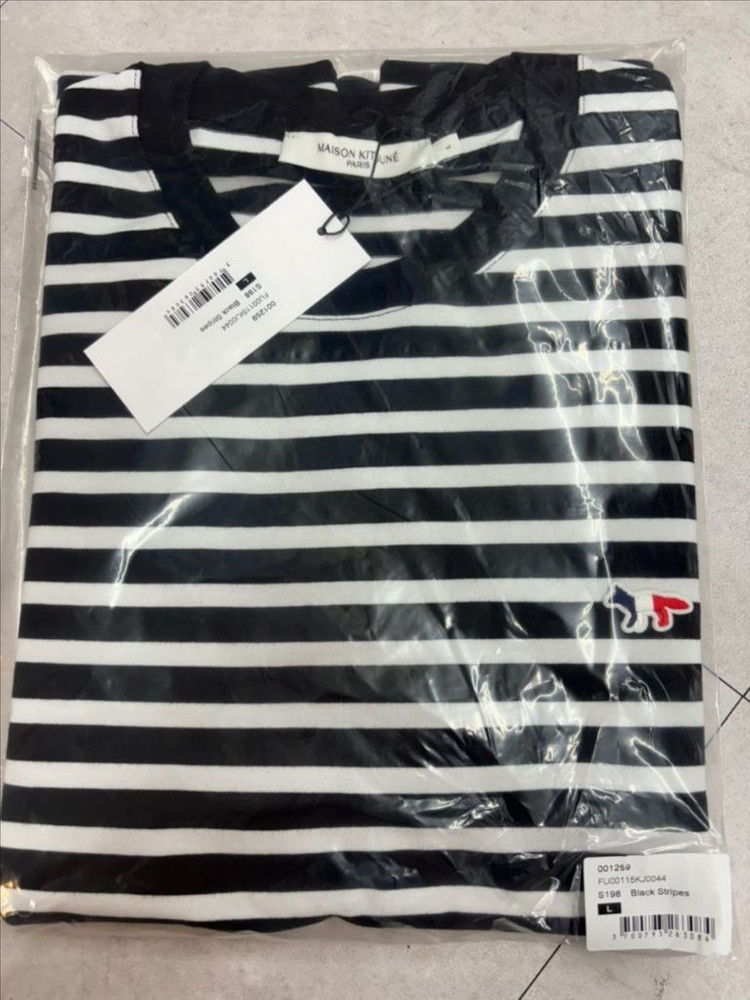 메종키츠네스프라이틉롱슬리브긴팔남녀공용--1