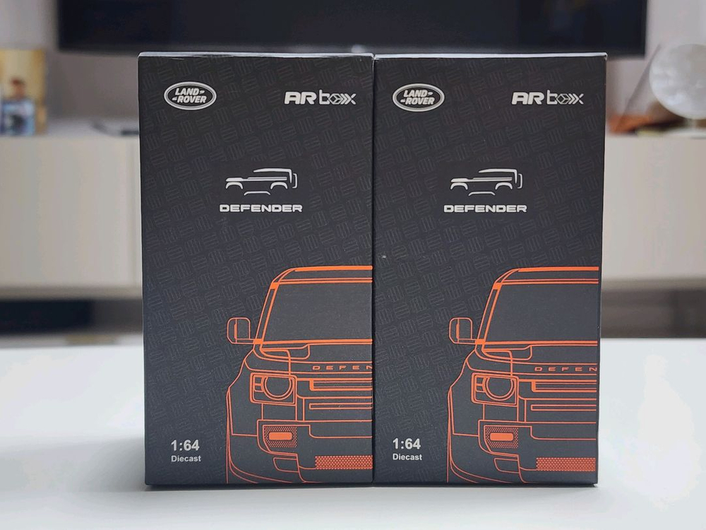 1:64 AR BOX 랜드로버 디펜더 2대 일괄 다이캐스트 이미지