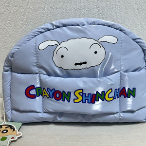 짱구는못말려 흰둥이 패딩 파우치 가방 이미지