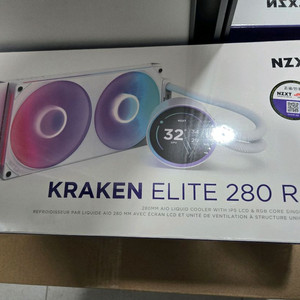NZXT 크라켄 V2 RGB 280 화이트 미개봉