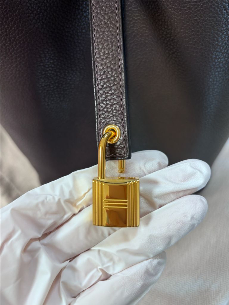 에르메스 피코탄22 바레니아 가죽 에벤(새상품)K각인 이미지