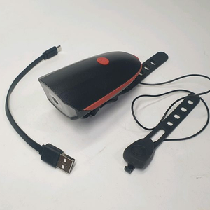 USB 충전식 자전거 전조등_전자벨기능/자전거라이트