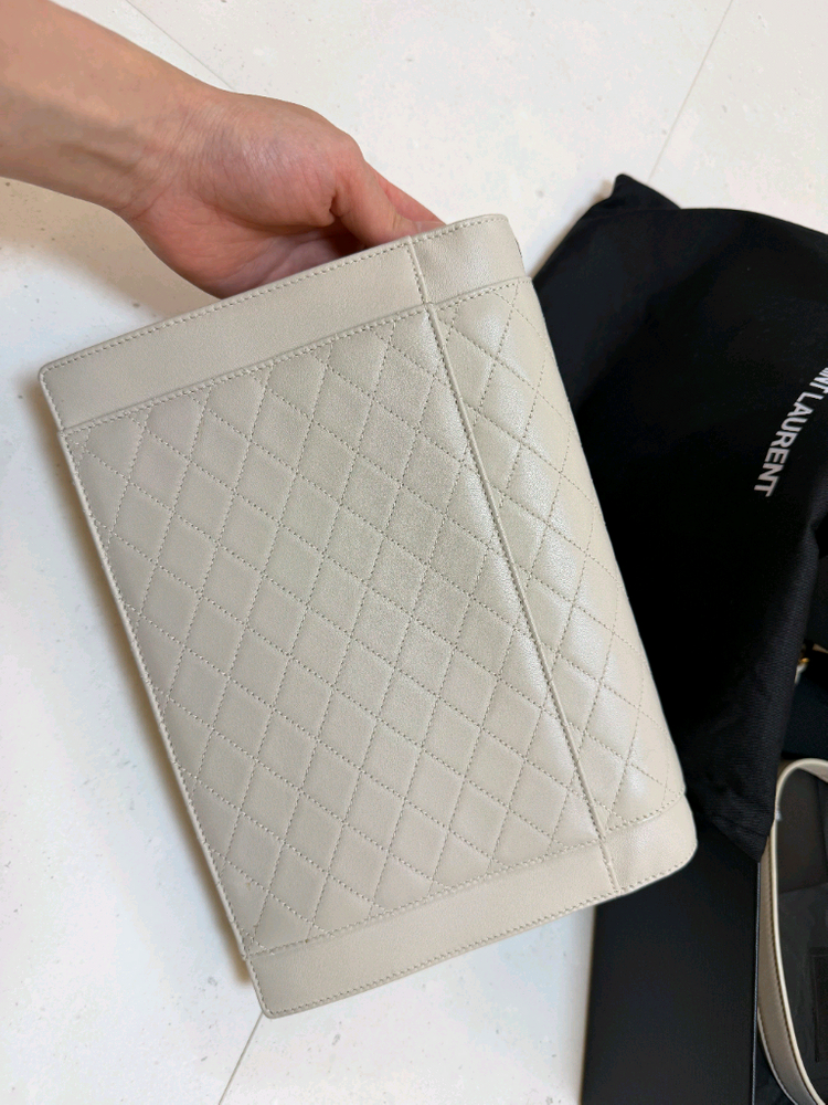 생로랑 가비 사첼 숄더백 미디움 668863 1EL07--1