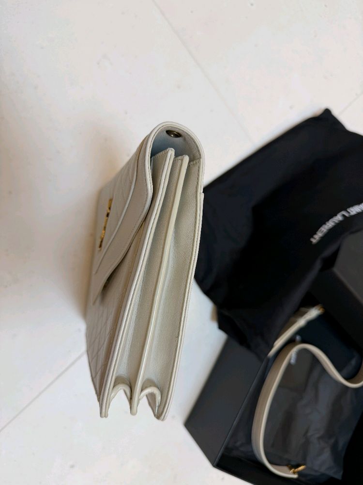 생로랑 가비 사첼 숄더백 미디움 668863 1EL07--4