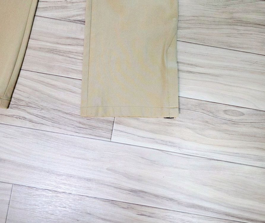 데상트골프 여성 슬릿 세미 부츠컷 바지--10