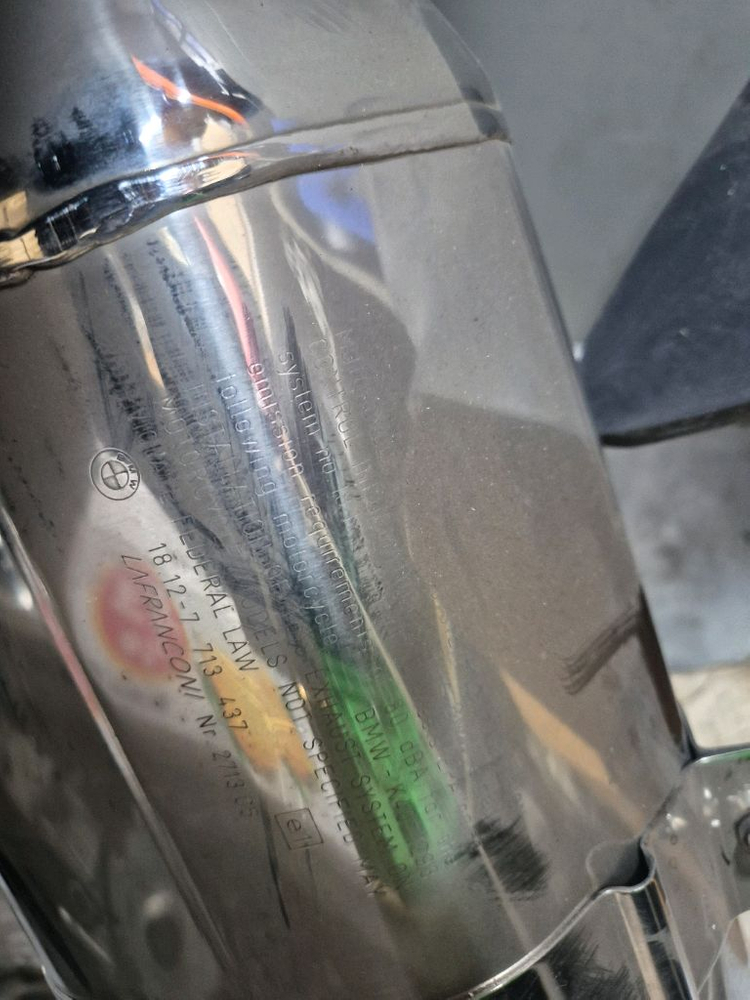 BMW K1300 R/S 정품 머플러 이미지