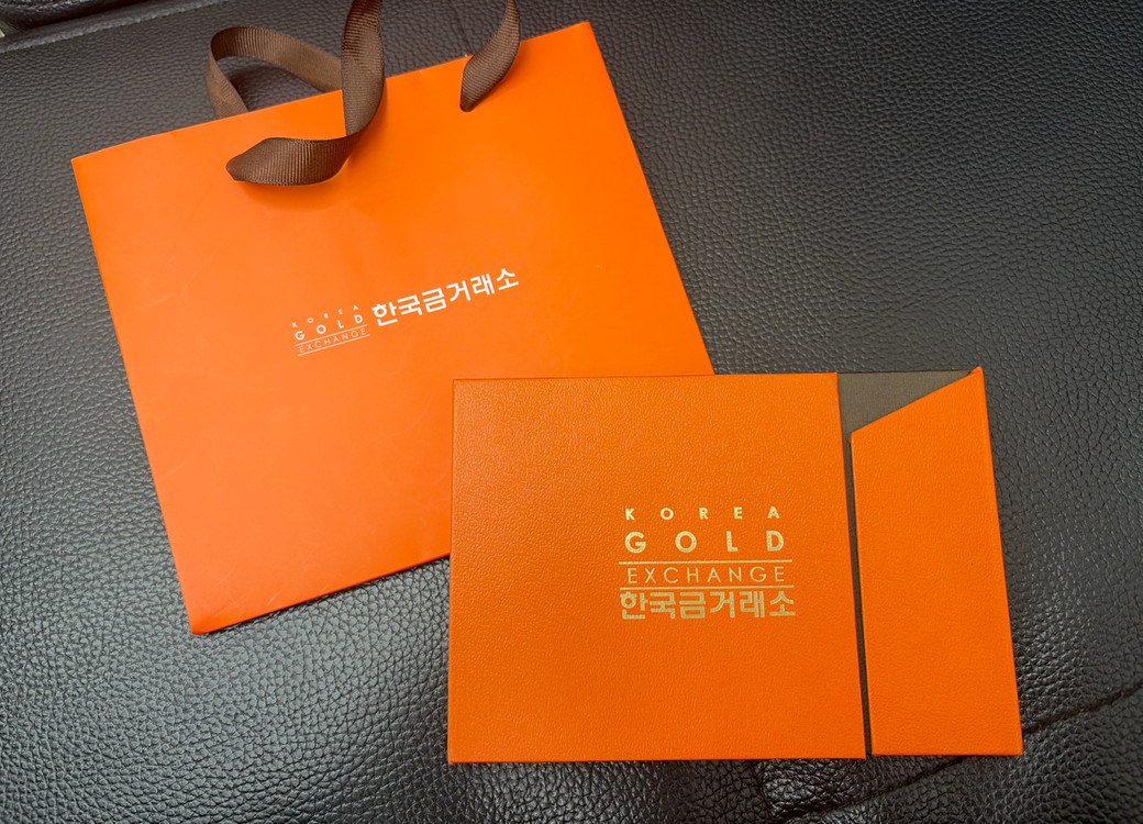 한국금거래소 골드바 100g 1개 (정품/직거래/잠상있음)--1