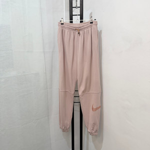 (S)나이키 스우시 인디핑크 조거바지 트레이닝팬츠 4198