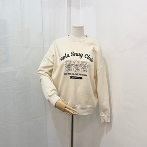 (F)로라로라 곰돌이 베어 아이보리 스웻셔츠 맨투맨 4200