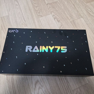 wob 레이니 RT 75배열 8K pro 실버 SUS 풀알루 자석축