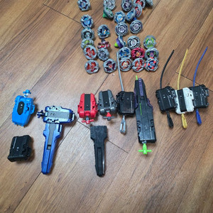 베이블레이드X 팽이 30개 경기장 런처 11개