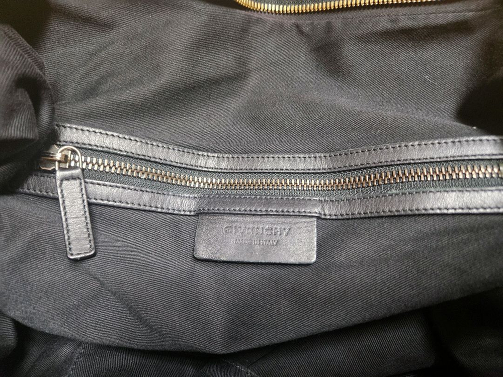 지방시 나이팅게일 블랙 양가죽 토트백--5